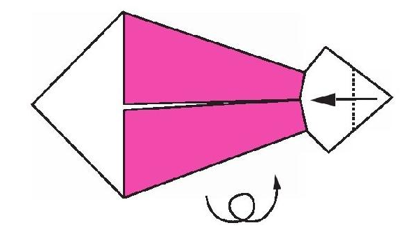 比目鱼折纸教程：比目鱼怎么折？（逗趣比目鱼折纸）