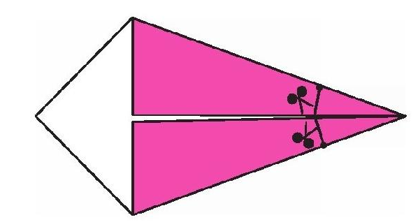 比目鱼折纸教程：比目鱼怎么折？（逗趣比目鱼折纸）