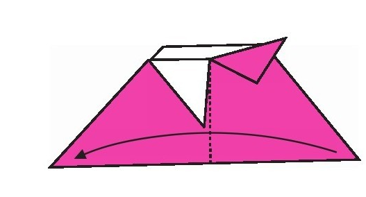 小鸡折纸教程:小鸡怎么折?(可爱的小鸡折纸)插图6 小鸡折纸教程:小鸡怎么折?(可爱的小鸡折纸)