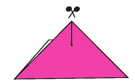 小鸡折纸教程:小鸡怎么折?(可爱的小鸡折纸)插图3 小鸡折纸教程:小鸡怎么折?(可爱的小鸡折纸)