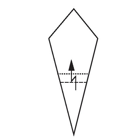 孔雀折纸教程:孔雀怎么折?(开屏的孔雀折纸)插图4 孔雀折纸教程:孔雀怎么折?(开屏的孔雀折纸)
