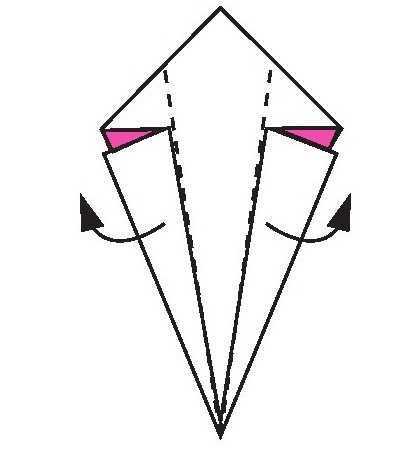 孔雀折纸教程:孔雀怎么折?(开屏的孔雀折纸)插图3 孔雀折纸教程:孔雀怎么折?(开屏的孔雀折纸)