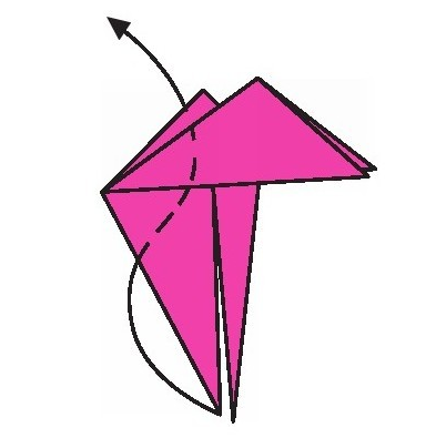 鸵鸟折纸教程:鸵鸟怎么折?(鸵鸟不会飞折纸)插图5 鸵鸟折纸教程:鸵鸟怎么折?(鸵鸟不会飞折纸)