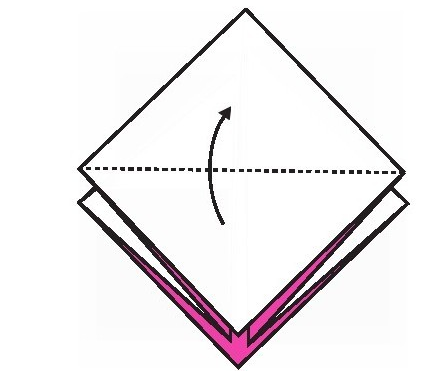 瓢虫折纸教程:瓢虫怎么折?(瓢虫穿花衣折纸)插图2 瓢虫折纸教程:瓢虫怎么折?(瓢虫穿花衣折纸)
