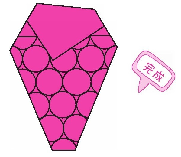 葡萄折纸教程：葡萄怎么折？（紫色的葡萄折纸）