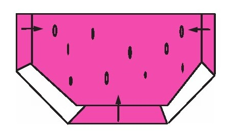 西瓜折纸教程:西瓜怎么折?(西瓜真解渴折纸)插图7 西瓜折纸教程:西瓜怎么折?(西瓜真解渴折纸)