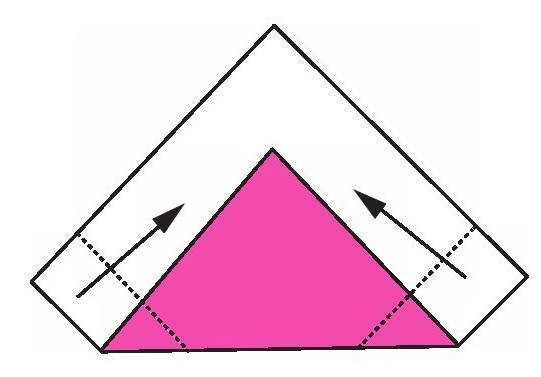 洋葱折纸教程：洋葱怎么折？（紫色小洋葱折纸）