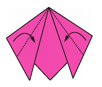 黄瓜折纸教程:黄瓜怎么折?(细长的黄瓜折纸)插图6 黄瓜折纸教程:黄瓜怎么折?(细长的黄瓜折纸)