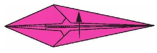 花朵折纸教程:花朵怎么折?(漂亮的花朵折纸)插图14 花朵折纸教程:花朵怎么折?(漂亮的花朵折纸)