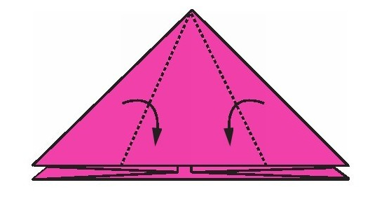 花朵折纸教程:花朵怎么折?(漂亮的花朵折纸)插图5 花朵折纸教程:花朵怎么折?(漂亮的花朵折纸)