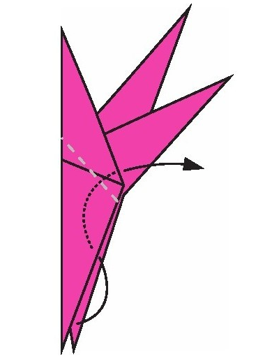 枫叶折纸教程:枫叶怎么折?(枫叶像手掌折纸)插图9 枫叶折纸教程:枫叶怎么折?(枫叶像手掌折纸)