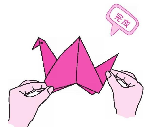 会飞的千纸鹤折纸教程：会飞的千纸鹤怎么折？（会飞的千纸鹤折纸）