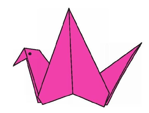 会飞的千纸鹤折纸教程：会飞的千纸鹤怎么折？（会飞的千纸鹤折纸）