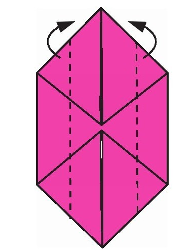 电话折纸教程:电话怎么折?(超萌电话折纸)插图5 电话折纸教程:电话怎么折?(超萌电话折纸)