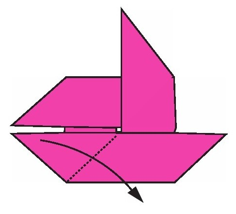 旋转小风车折纸教程:旋转小风车怎么折?(旋转小风车折纸)插图5 旋转小风车折纸教程:旋转小风车怎么折?(旋转小风车折纸)