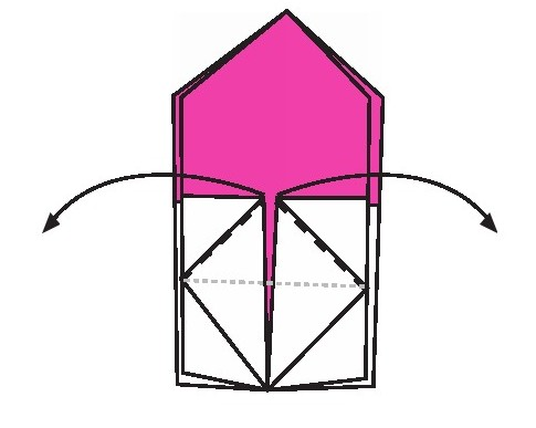 小猴上房折纸教程:小猴上房怎么折?(小猴上房折纸)插图6 小猴上房折纸教程:小猴上房怎么折?(小猴上房折纸)