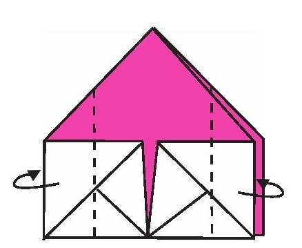 小猴上房折纸教程:小猴上房怎么折?(小猴上房折纸)插图5 小猴上房折纸教程:小猴上房怎么折?(小猴上房折纸)