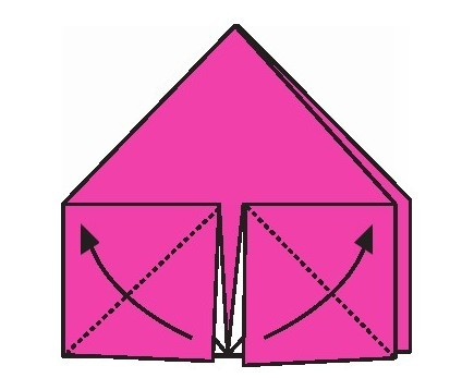 小猴上房折纸教程:小猴上房怎么折?(小猴上房折纸)插图4 小猴上房折纸教程:小猴上房怎么折?(小猴上房折纸)