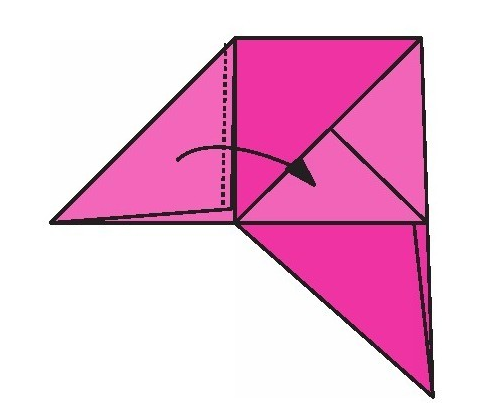 旋转的陀螺折纸教程:旋转的陀螺怎么折?(旋转的陀螺折纸)插图7 旋转的陀螺折纸教程:旋转的陀螺怎么折?(旋转的陀螺折纸)