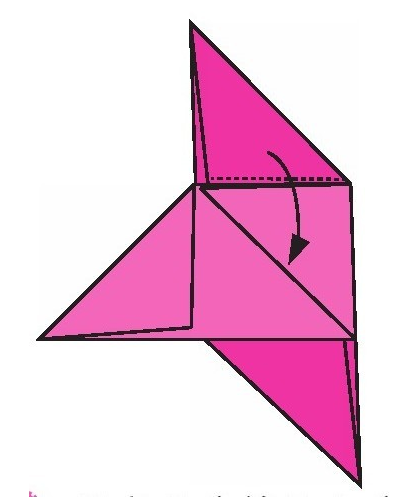 旋转的陀螺折纸教程:旋转的陀螺怎么折?(旋转的陀螺折纸)插图6 旋转的陀螺折纸教程:旋转的陀螺怎么折?(旋转的陀螺折纸)