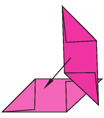 旋转的陀螺折纸教程:旋转的陀螺怎么折?(旋转的陀螺折纸)插图4 旋转的陀螺折纸教程:旋转的陀螺怎么折?(旋转的陀螺折纸)