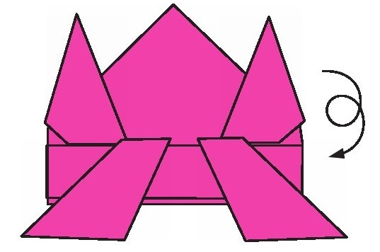 弹跳小青蛙折纸教程:弹跳小青蛙怎么折?(弹跳小青蛙折纸)插图11 弹跳小青蛙折纸教程:弹跳小青蛙怎么折?(弹跳小青蛙折纸)