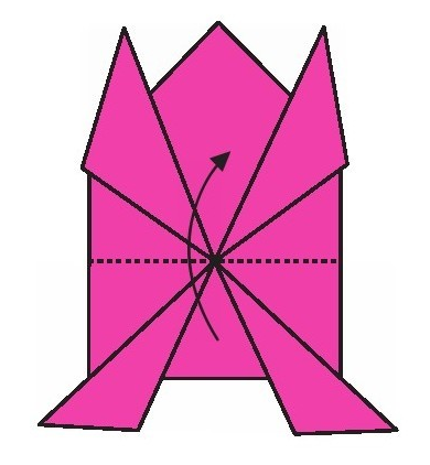 弹跳小青蛙折纸教程:弹跳小青蛙怎么折?(弹跳小青蛙折纸)插图9 弹跳小青蛙折纸教程:弹跳小青蛙怎么折?(弹跳小青蛙折纸)