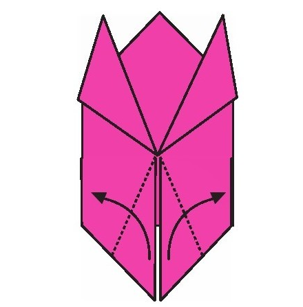 弹跳小青蛙折纸教程:弹跳小青蛙怎么折?(弹跳小青蛙折纸)插图8 弹跳小青蛙折纸教程:弹跳小青蛙怎么折?(弹跳小青蛙折纸)