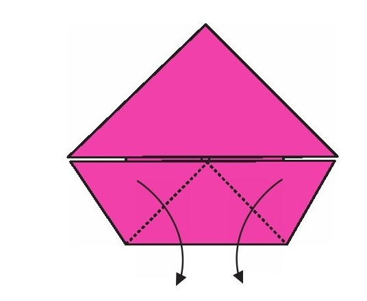 弹跳小青蛙折纸教程:弹跳小青蛙怎么折?(弹跳小青蛙折纸)插图6 弹跳小青蛙折纸教程:弹跳小青蛙怎么折?(弹跳小青蛙折纸)