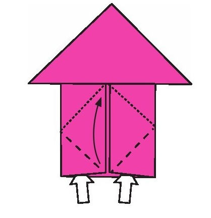 弹跳小青蛙折纸教程:弹跳小青蛙怎么折?(弹跳小青蛙折纸)插图5 弹跳小青蛙折纸教程:弹跳小青蛙怎么折?(弹跳小青蛙折纸)