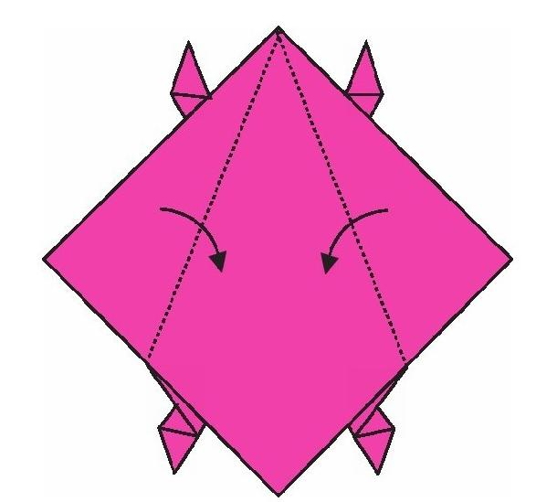 蹦跳小青蛙折纸教程：蹦跳小青蛙怎么折？（蹦跳小青蛙折纸）