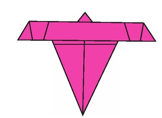 五角星飞镖折纸教程：五角星飞镖怎么折？（五角星飞镖折纸）