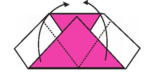 小熊抱着心折纸教程:小熊抱着心怎么折?(小熊抱着心折纸)插图14 小熊抱着心折纸教程:小熊抱着心怎么折?(小熊抱着心折纸)