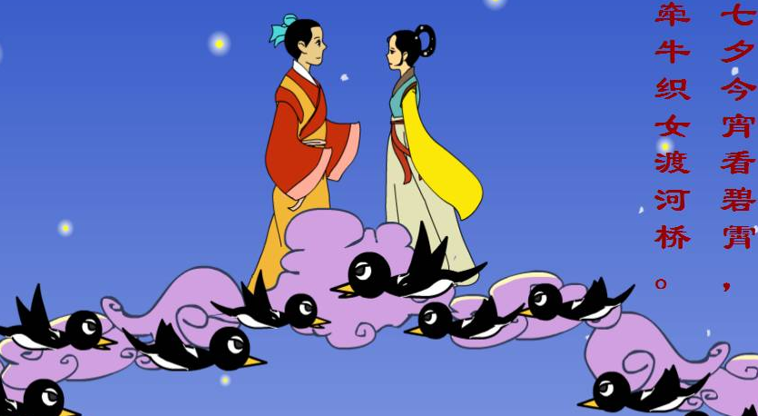 牛郎织女的故事插图 牛郎织女的故事