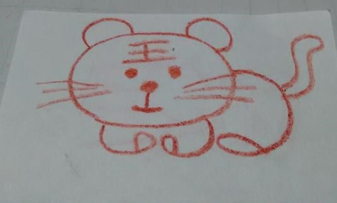 老虎简笔画怎么画简单又可爱?老虎简笔画图片(附详细步骤、教程)插图9 老虎简笔画怎么画简单又可爱?老虎简笔画图片(附详细步骤、教程)