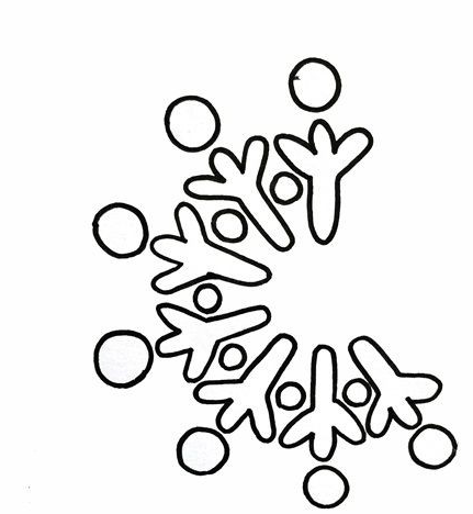 雪花简笔画怎么画简单又可爱?雪花简笔画图片(附详细步骤、教程)插图2 雪花简笔画怎么画简单又可爱?雪花简笔画图片(附详细步骤、教程)