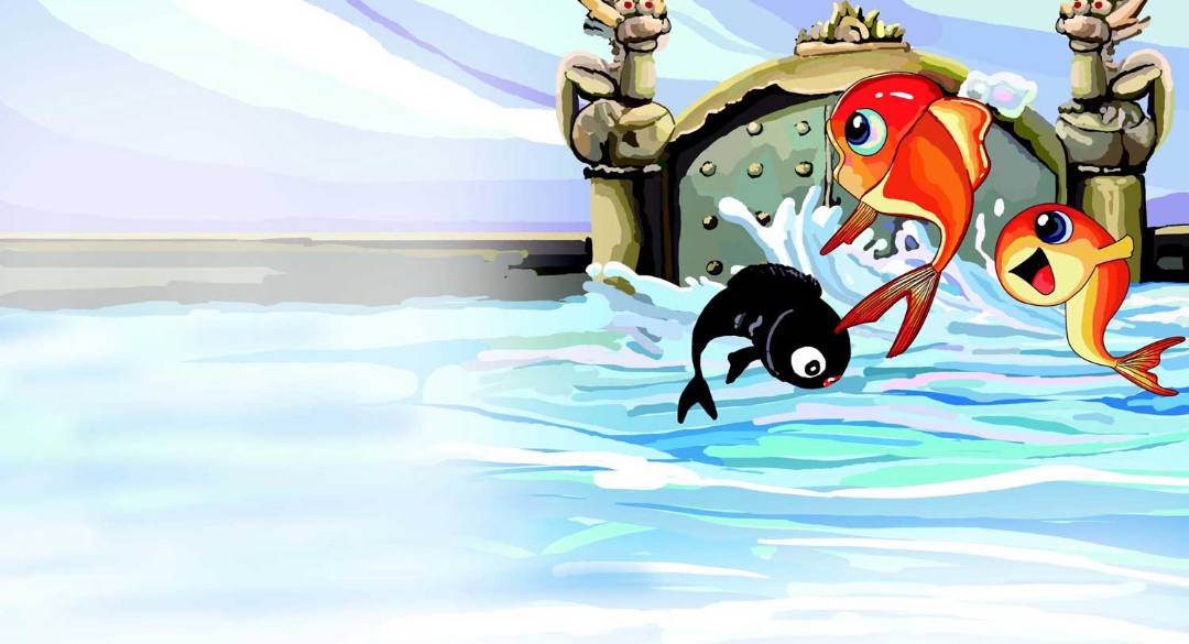 「睡前故事」小鲤鱼跳龙门的故事插图1 「睡前故事」小鲤鱼跳龙门的故事