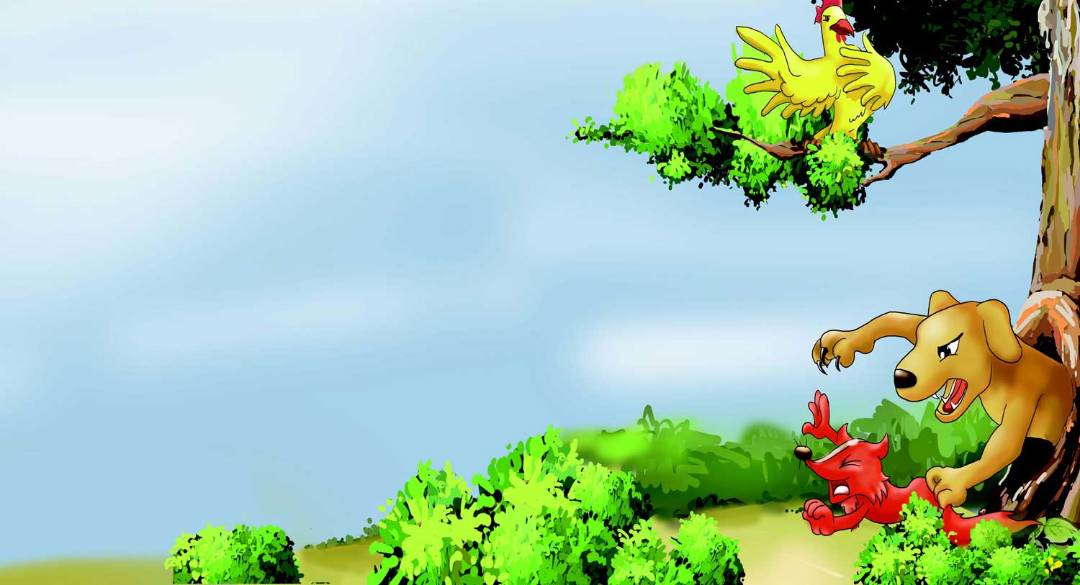 「睡前故事」狗、公鸡和狐狸的故事