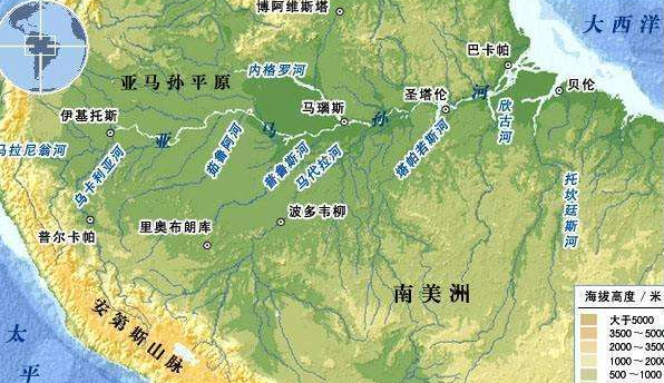 世界流域最广的河流是哪条河？亚马孙河