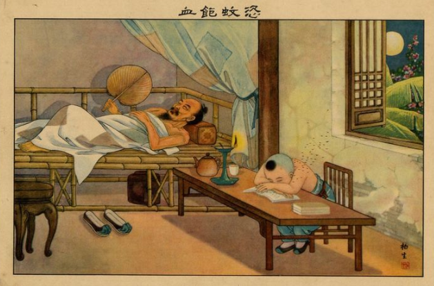 「感恩小故事」吴猛裸身喂蚊(恣蚊饱血的故事)插图1 「感恩小故事」吴猛裸身喂蚊(恣蚊饱血的故事)