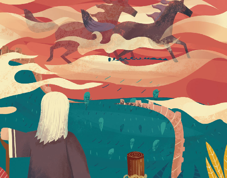 「成语故事」塞翁失马插图 「成语故事」塞翁失马