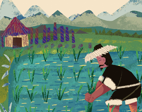 「成语故事」揠苗助长插图 「成语故事」揠苗助长