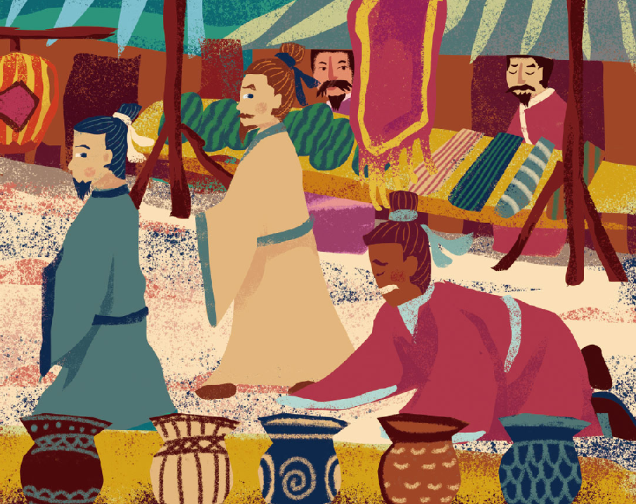 「成语故事」邯郸学步插图 「成语故事」邯郸学步