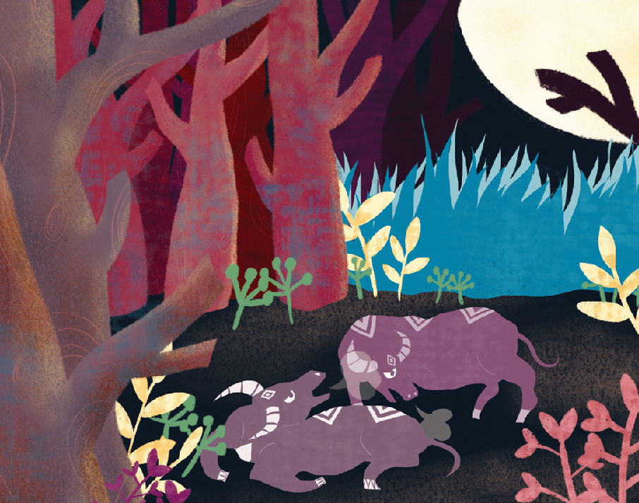 「成语故事」吴牛喘月插图 「成语故事」吴牛喘月