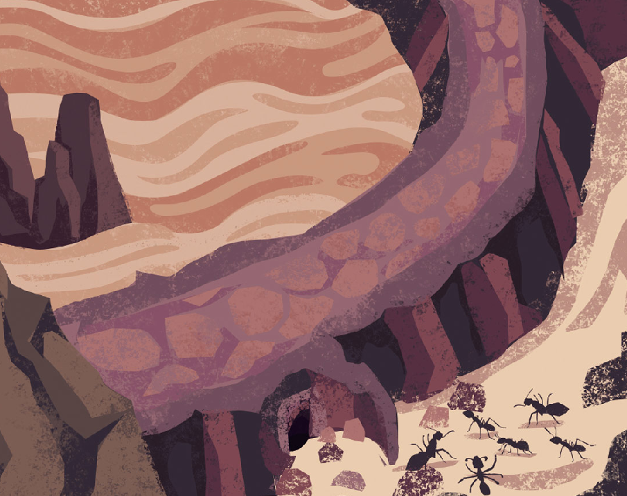 「成语故事」千里之堤,溃于蚁穴插图 「成语故事」千里之堤,溃于蚁穴