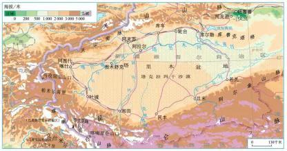 中国四大盆地是哪四个，中国四大盆地分布图