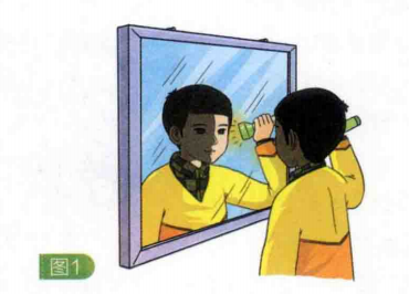 简单的光学小实验：变脸【光的反射】