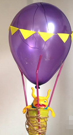 科学小制作:自制热气球的制作方法【空气小实验】