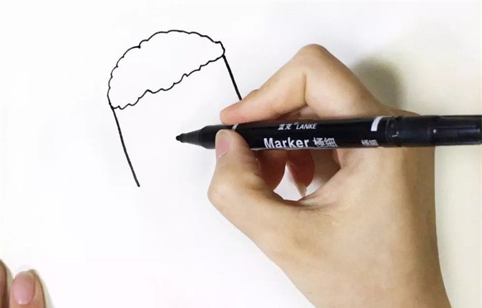 冰激凌雪糕简笔画怎么画简单又漂亮?冰激凌雪糕简笔画图片(附详细步骤、教程)插图1 冰激凌雪糕简笔画怎么画简单又漂亮?冰激凌雪糕简笔画图片(附详细步骤、教程)