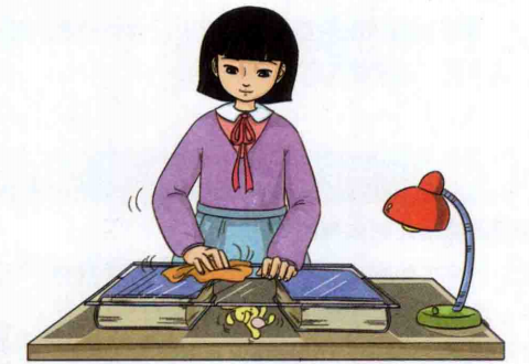 简单的儿童静电小实验:会“跳舞”的小白兔【生活中的静电】